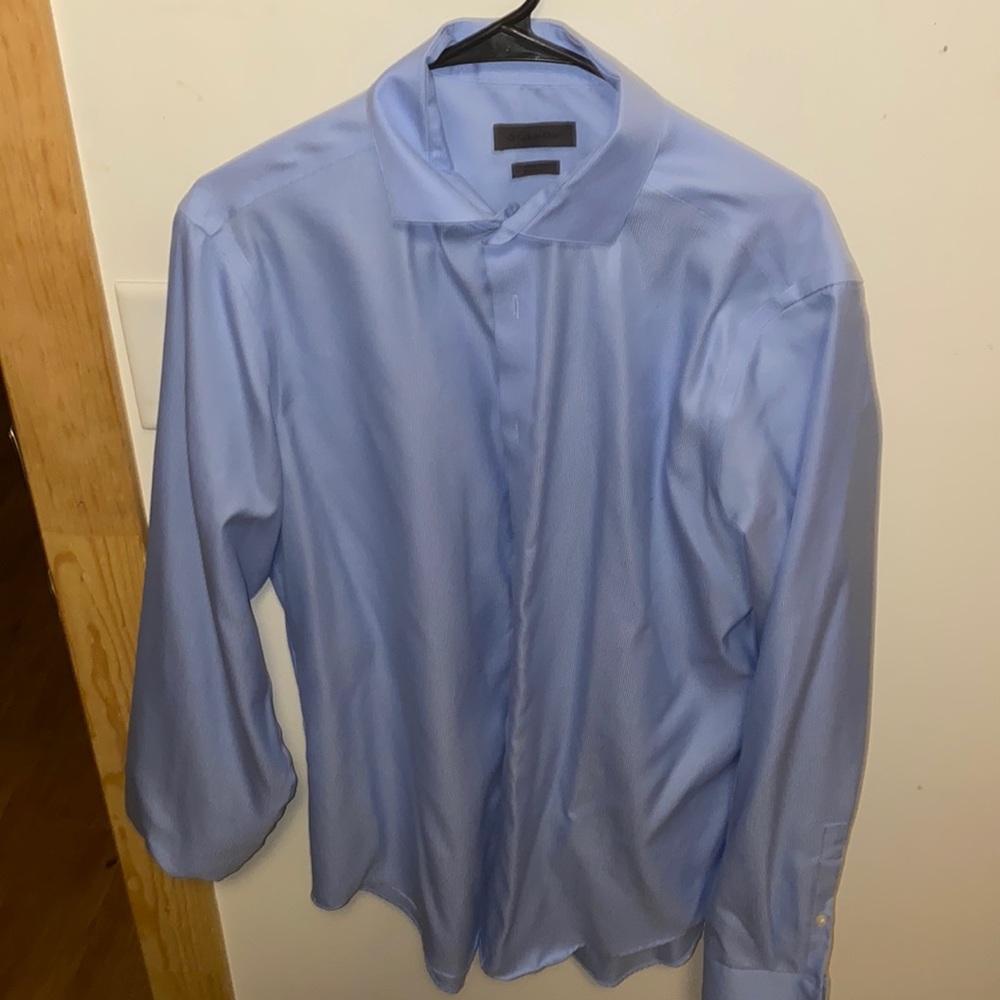 Blue Button down
